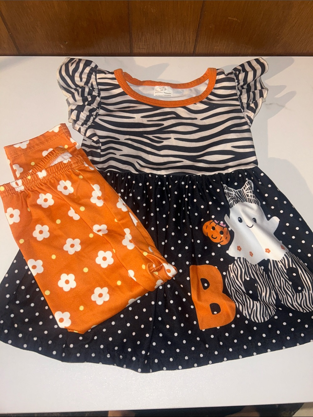 Toddler Halloween Ghost Set